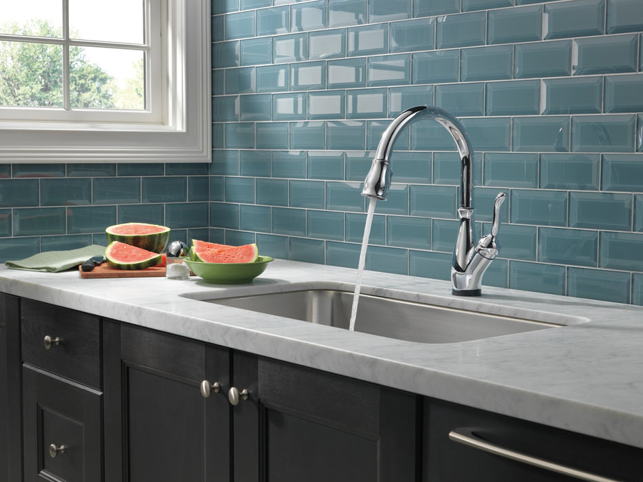 Delta Leland 9178T Single Handle Pull-Down Kitchen Faucet with TouchTouch 2O and ShieldSpray Technologies