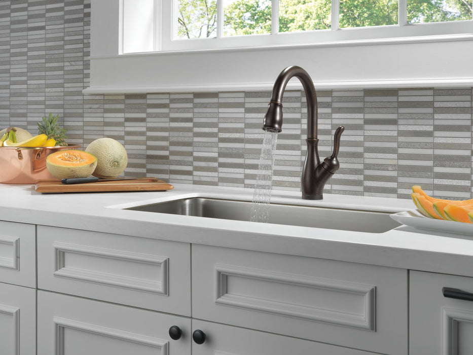 Delta Leland: VoiceIQ Single Handle Pull-Down Faucet with Touch2O Technology