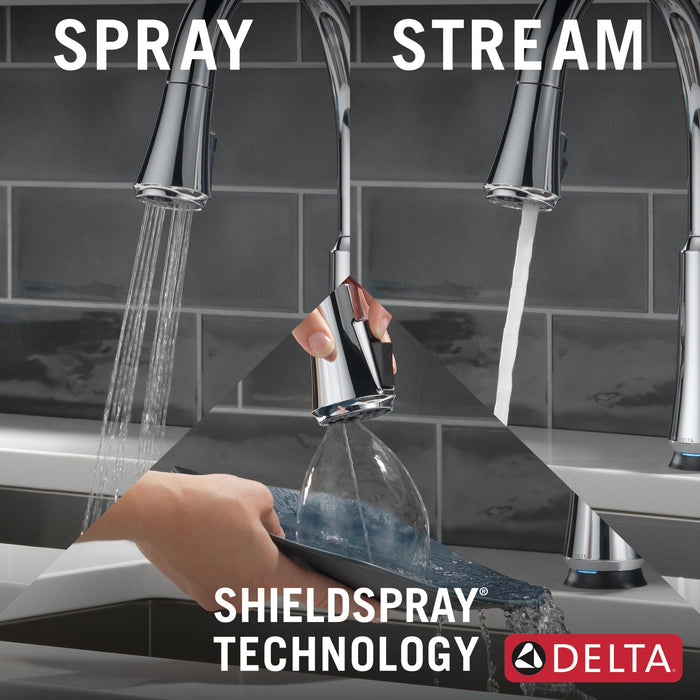 Delta Coranto 9179T Single Handle Pull-Down Kitchen Faucet with TouchTouch 2O Technology