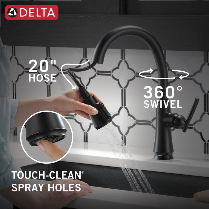 Delta Coranto 9179T Single Handle Pull-Down Kitchen Faucet with TouchTouch 2O Technology