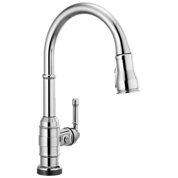 Delta Broderick 9190T Single Handle Pull-Down Kitchen Faucet With TouchTouch 2O Technology