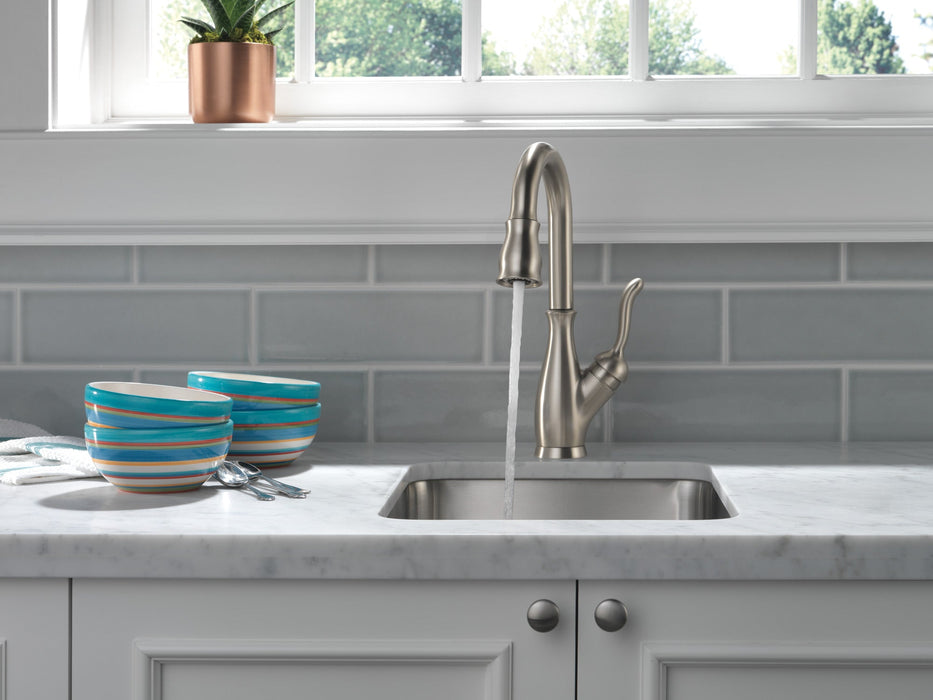 Delta Leland 9678 Single Handle Pull-Down Bar / Prep Faucet