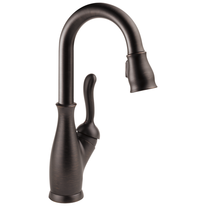 Delta Leland 9678 Single Handle Pull-Down Bar / Prep Faucet