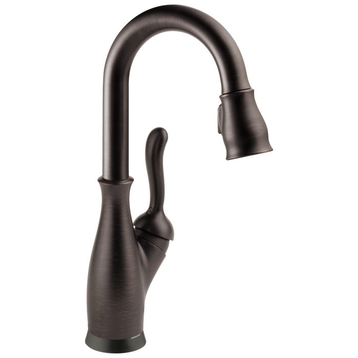 Delta Leland 9678T Single Handle Pull-Down Bar / Prep Faucet with TouchTouch 2O Technology