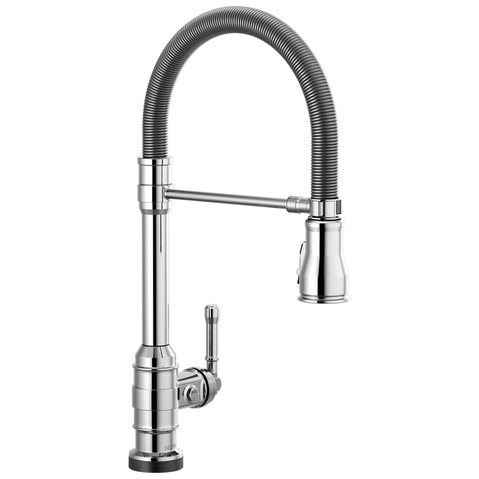 Delta Broderick 9690T Single-Handle Pull-Down Spring Kitchen Faucet with TouchTouch 2O Technology