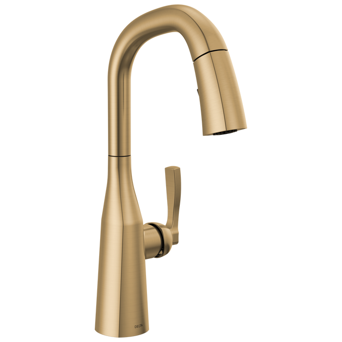 Delta Stryke 9976 Single Handle Pull-Down Bar/Prep Faucet