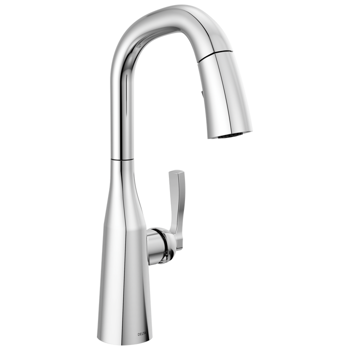 Delta Stryke 9976 Single Handle Pull-Down Bar/Prep Faucet