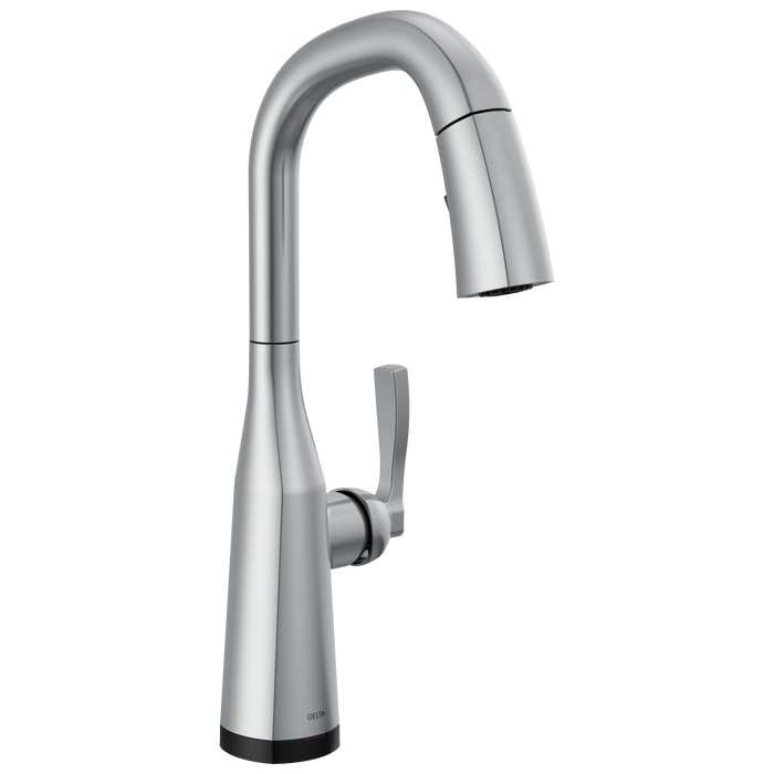 Delta Stryke 9976T Single Handle Pull-Down Bar/Prep Faucet with TouchTouch 2O Technology