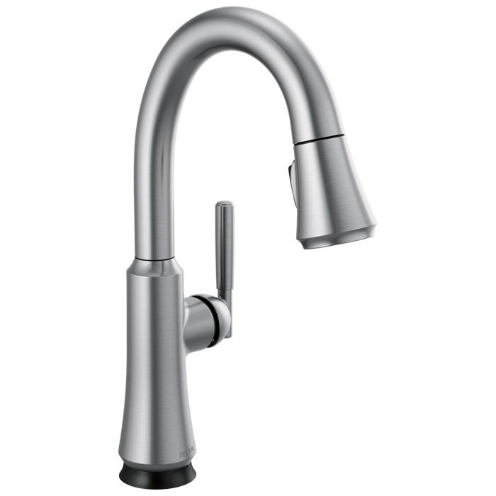 Delta Coranto 9979T Single Handle Pull-Down Bar/Prep Faucet with TouchTouch 2O Technology