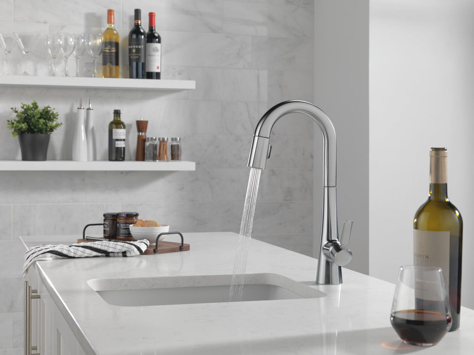 Delta Monrovia 9991 Single Handle Pull-Down Bar/Prep Faucet
