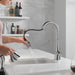 Delta Monrovia 9991 Single Handle Pull-Down Bar/Prep Faucet, lumicoat arctic stainless - view 5