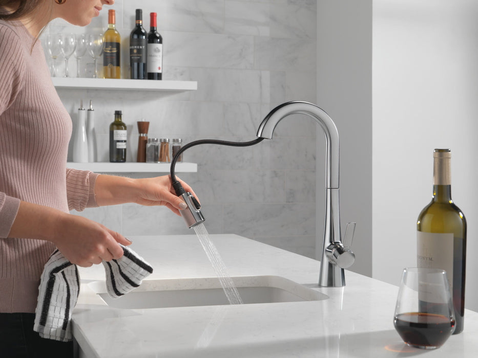 Delta Monrovia 9991 Single Handle Pull-Down Bar/Prep Faucet