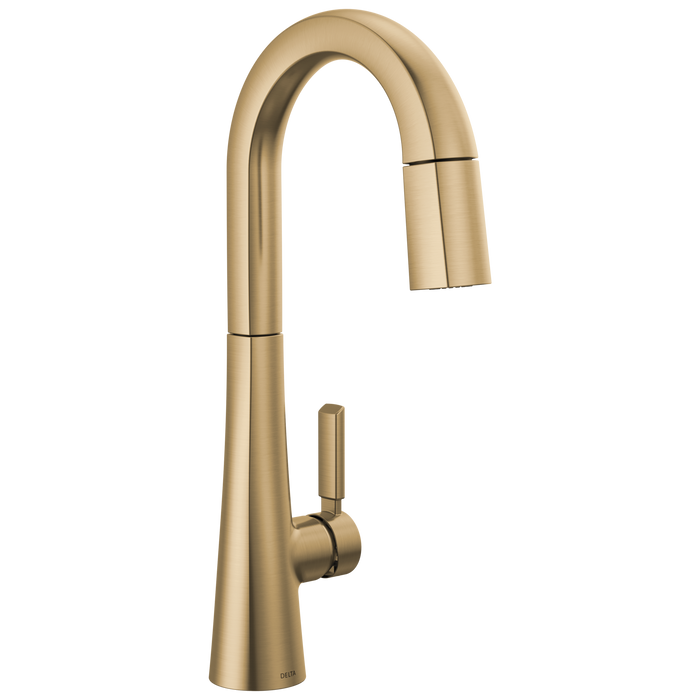 Delta Monrovia 9991 Single Handle Pull-Down Bar/Prep Faucet