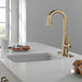 Delta Monrovia 9991 Single Handle Pull-Down Bar/Prep Faucet, lumicoat champagne bronze - view 5