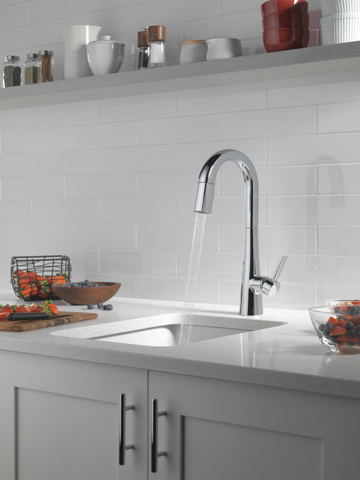 Delta Monrovia 9991 Single Handle Pull-Down Bar/Prep Faucet