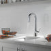Delta Monrovia 9991 Single Handle Pull-Down Bar/Prep Faucet, lumicoat chrome - view 5