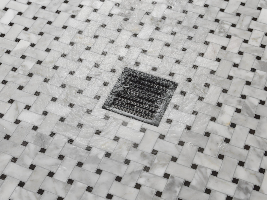 Delta DT062412 4" Tile-In Square Shower Drain