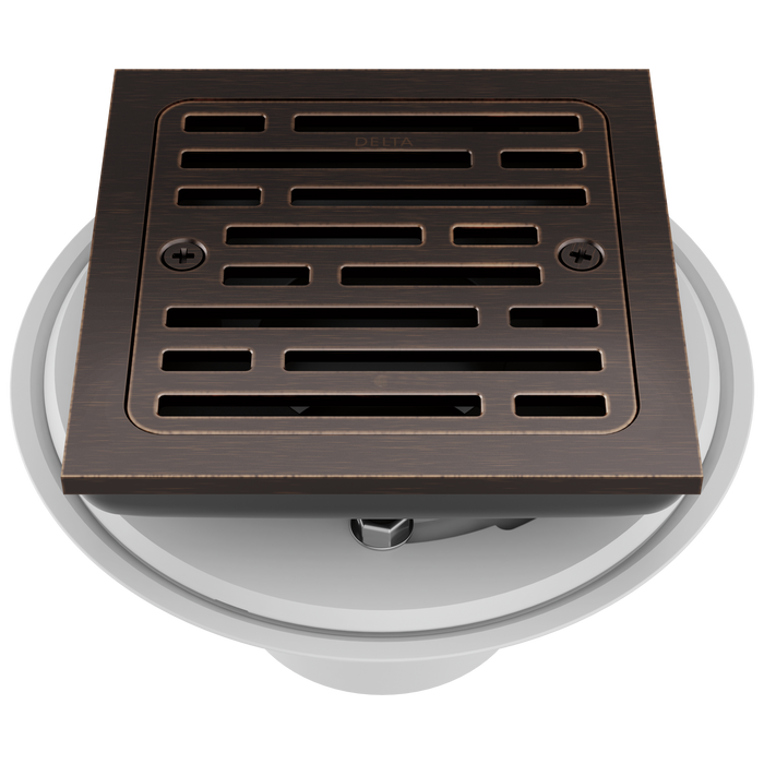 Delta DT062412 4" Tile-In Square Shower Drain