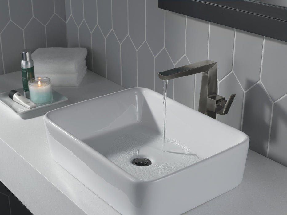 Delta Trillian 743 Single Handle Vessel Bathroom Faucet