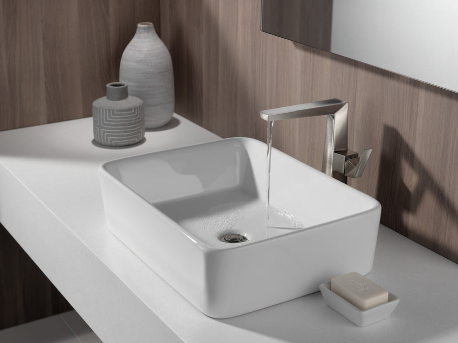 Delta Trillian 743 Single Handle Vessel Bathroom Faucet