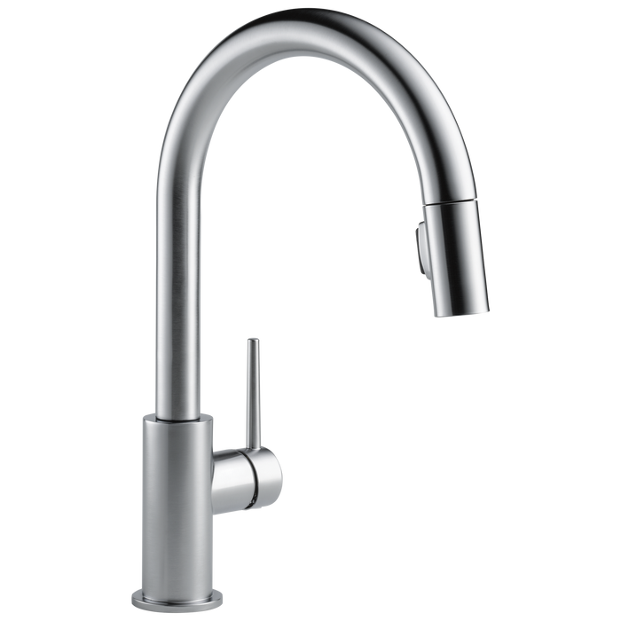 Delta Trinsic 9159 Single Handle Pull-Down Kitchen Limited Swivel