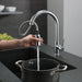 Delta Trinsic 9159 Single Handle Pull-Down Kitchen Limited Swivel, arctic stainless - view 4