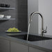 Delta Trinsic 9159 Single Handle Pull-Down Kitchen Limited Swivel, black stainless - view 2