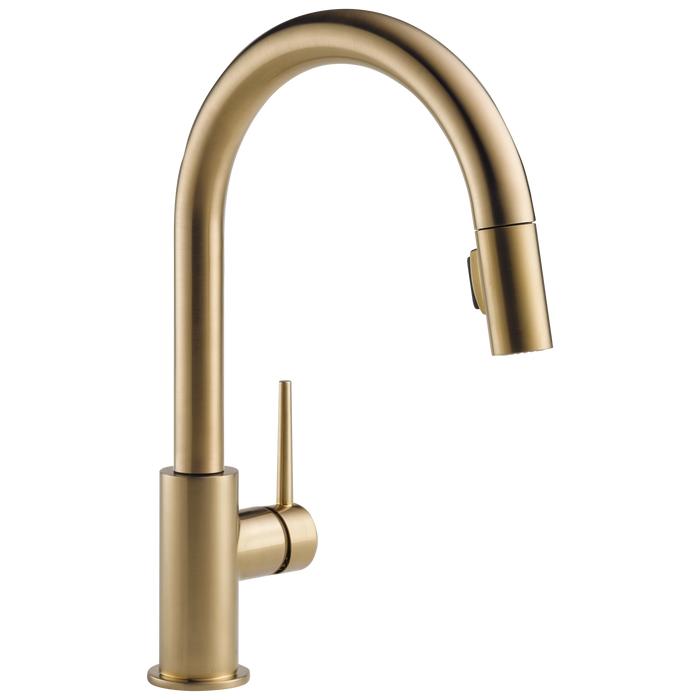 Delta Trinsic 9159 Single Handle Pull-Down Kitchen Limited Swivel