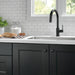 Delta Trinsic 9159 Single Handle Pull-Down Kitchen Limited Swivel, matte black - view 5