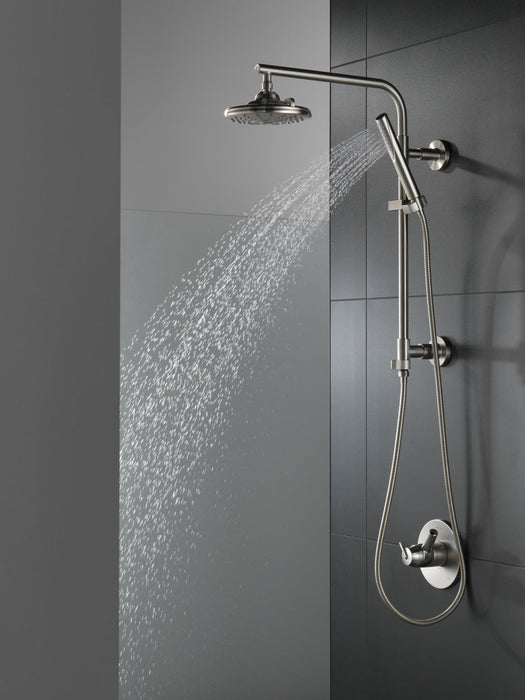 Delta Universal Showering Components 52688 H2OKINETIC 3-Setting Raincan Shower Head
