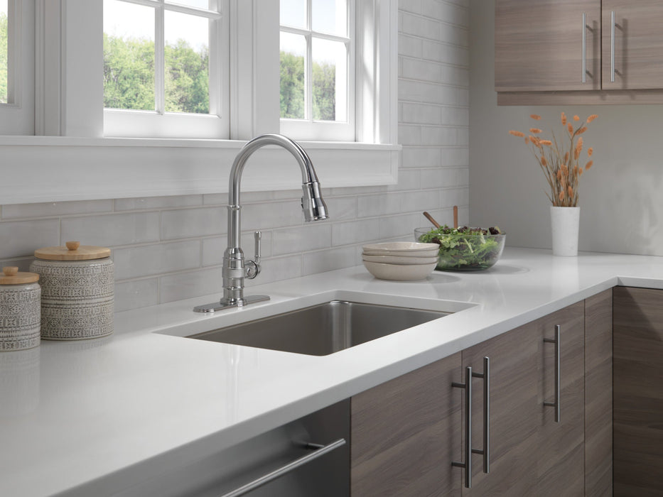Delta Broderick 9190 Single Handle Pull-Down Kitchen Faucet