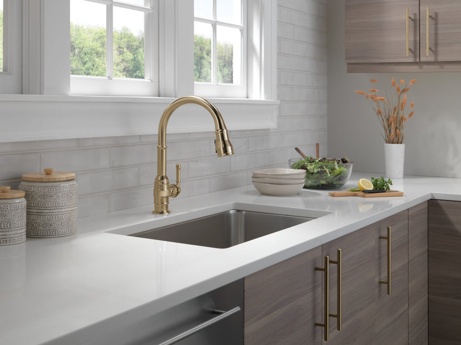 Delta Broderick 9190 Single Handle Pull-Down Kitchen Faucet
