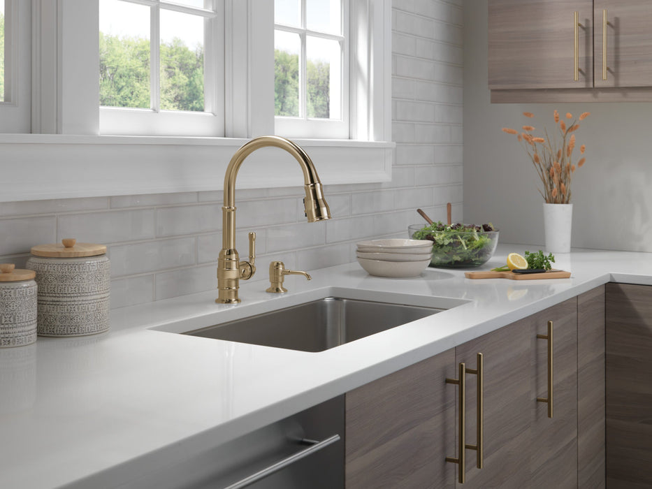 Delta Broderick 9190 Single Handle Pull-Down Kitchen Faucet