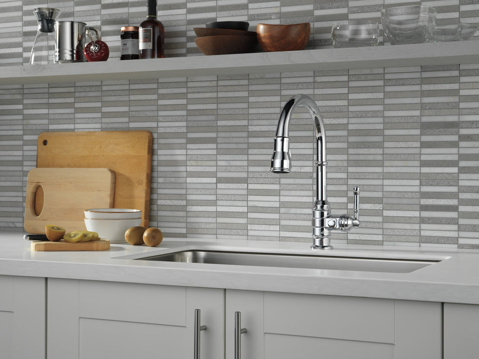 Delta Broderick 9190 Single Handle Pull-Down Kitchen Faucet