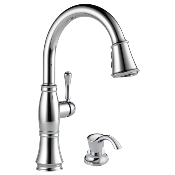 Delta Cassidy 9197 Single Handle Pull-Down Kitchen Faucet