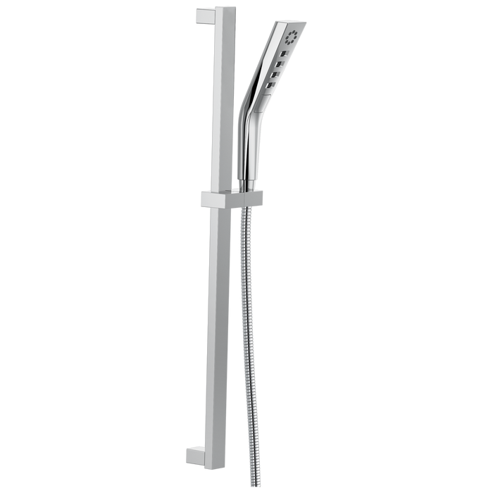 Delta Universal Showering Components 51799 H2OKINETIC 3-Setting Slide Bar Hand Shower