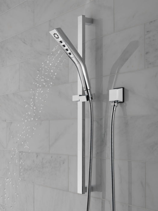 Delta Universal Showering Components 51799 H2OKINETIC 3-Setting Slide Bar Hand Shower
