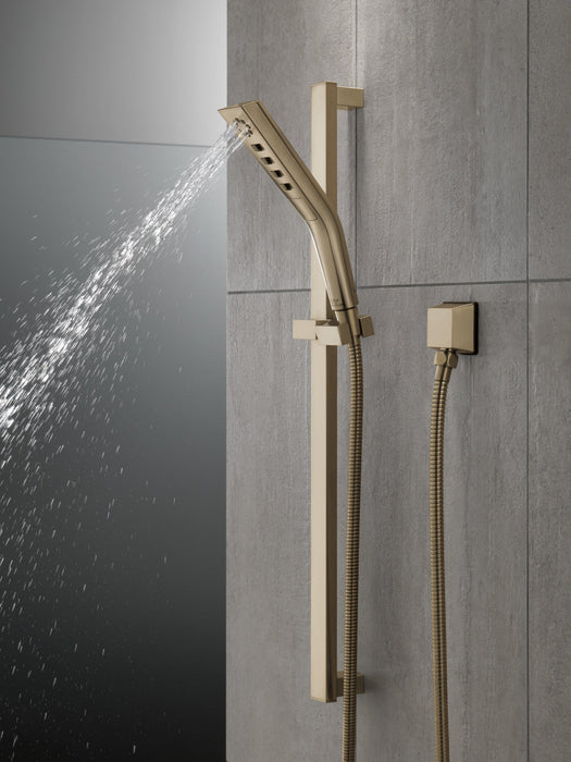 Delta Universal Showering Components 51799 H2OKINETIC 3-Setting Slide Bar Hand Shower