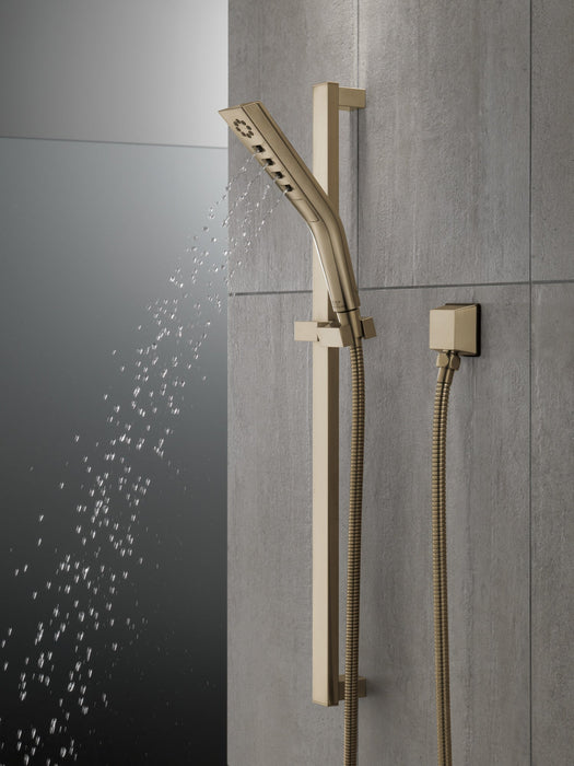 Delta Universal Showering Components 51799 H2OKINETIC 3-Setting Slide Bar Hand Shower