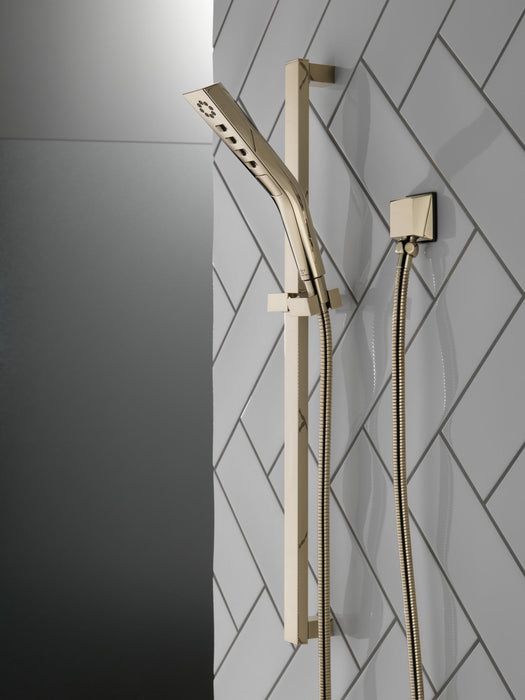 Delta Universal Showering Components 51799 H2OKINETIC 3-Setting Slide Bar Hand Shower