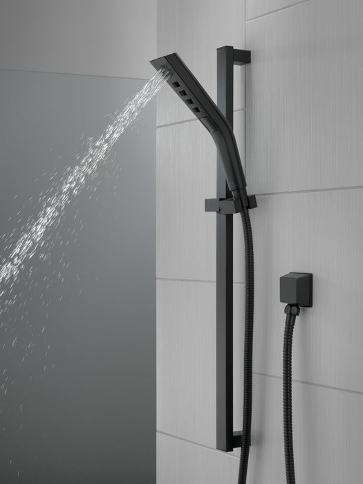 Delta Universal Showering Components 51799 H2OKINETIC 3-Setting Slide Bar Hand Shower