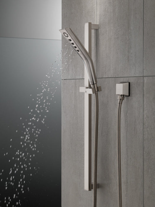 Delta Universal Showering Components 51799 H2OKINETIC 3-Setting Slide Bar Hand Shower