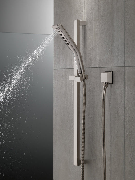 Delta Universal Showering Components 51799 H2OKINETIC 3-Setting Slide Bar Hand Shower