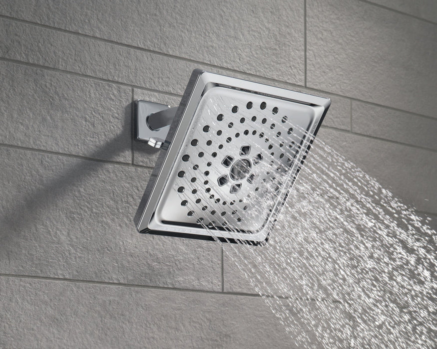 Delta Universal Showering Components 52684 H2OKINETIC 3-Setting Raincan Shower Head