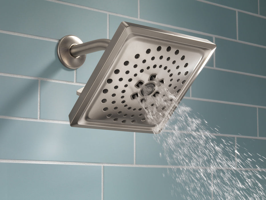 Delta Universal Showering Components 52684 H2OKINETIC 3-Setting Raincan Shower Head