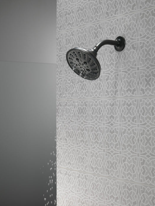 Delta Universal Showering Components 52669 H2OKINETIC 5-Setting Traditional Raincan Shower Head