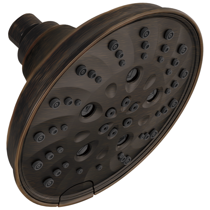 Delta Universal Showering Components 52669 H2OKINETIC 5-Setting Traditional Raincan Shower Head
