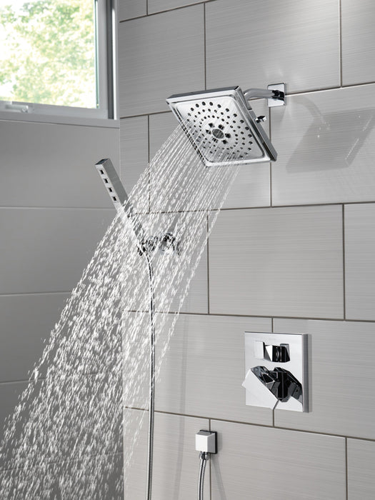 Delta Universal Showering Components 55567 H2OKINETIC Single-Setting Adjustable Wall Mount Hand Shower
