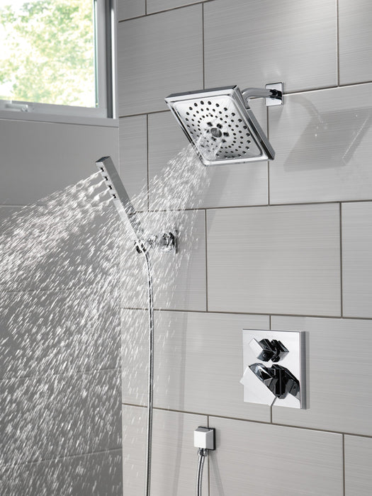 Delta Universal Showering Components 55567 H2OKINETIC Single-Setting Adjustable Wall Mount Hand Shower