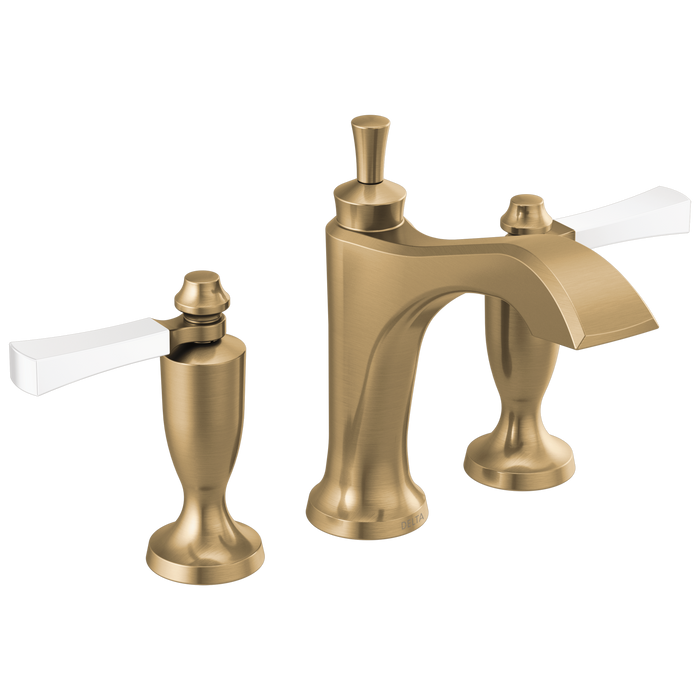 Delta Dorval 3556 Two Handle Widespread Bathroom Faucet